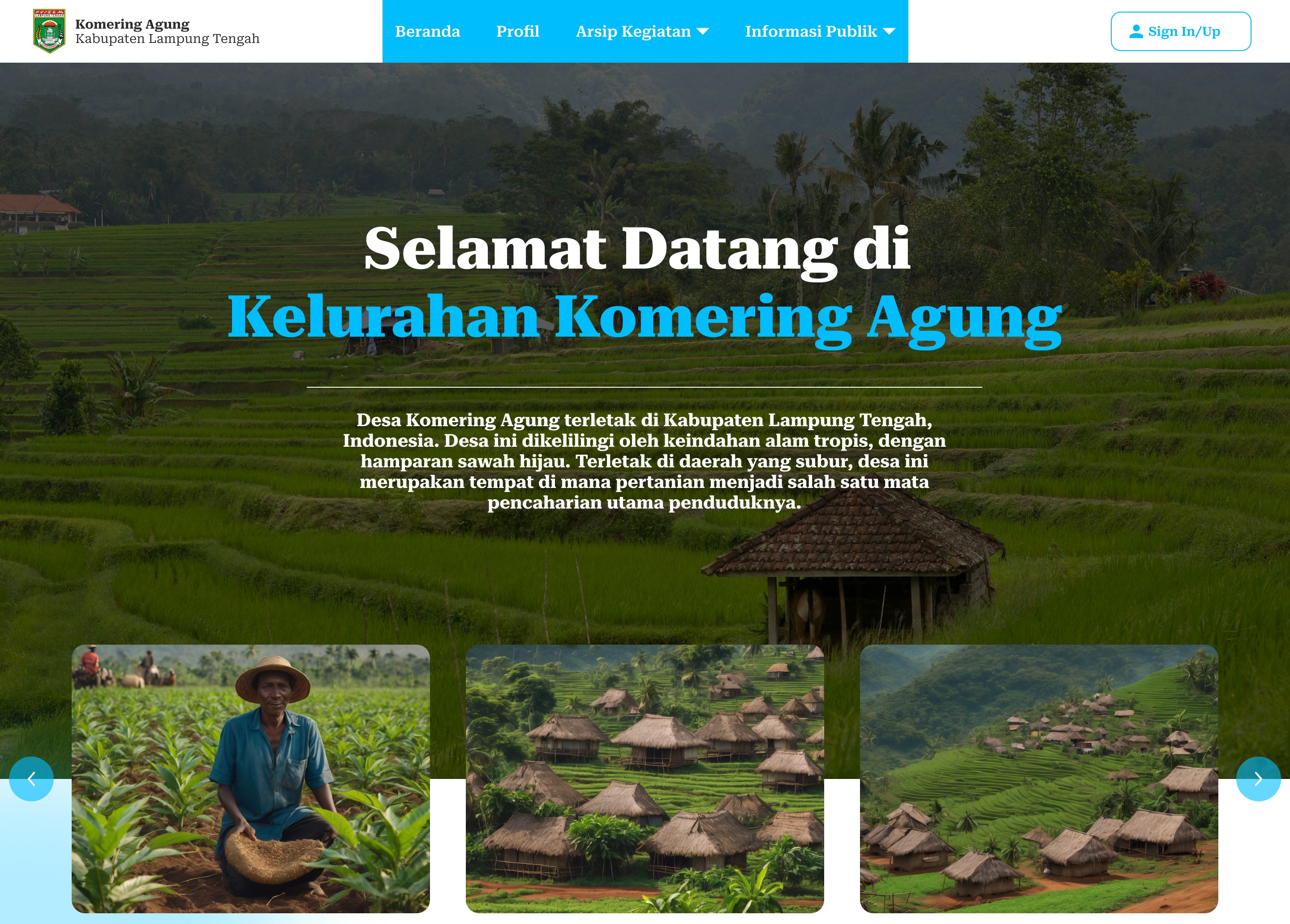 website komering agung